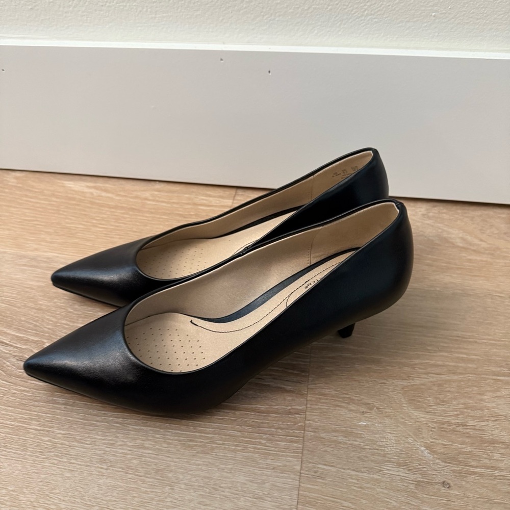 Life Stride Soft System Sevyn Pump Pointed Toe Black Sz 8.5 Work Business Casual - Picture 5 of 8